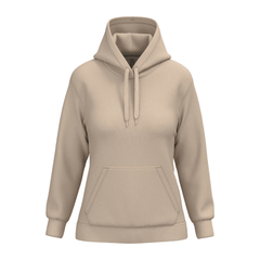 Sweat-shirt femme à capuche Light Sand – Kariban