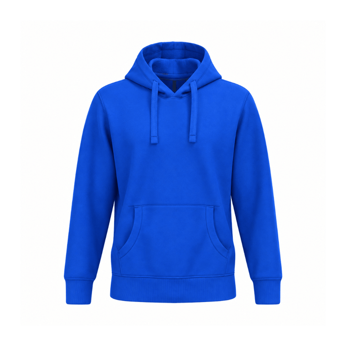Sweat-shirt à capuche homme bleu royal clair – Kariban