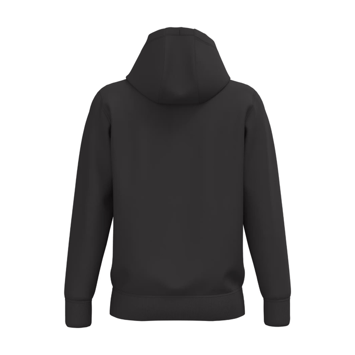 Vue de dos du Sweat-shirt à capuche homme gris foncé – Kariban