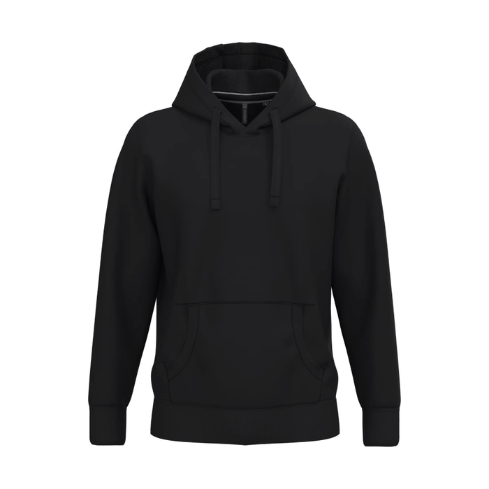 Sweat-shirt à capuche homme noir 300 g/m² – Kariban