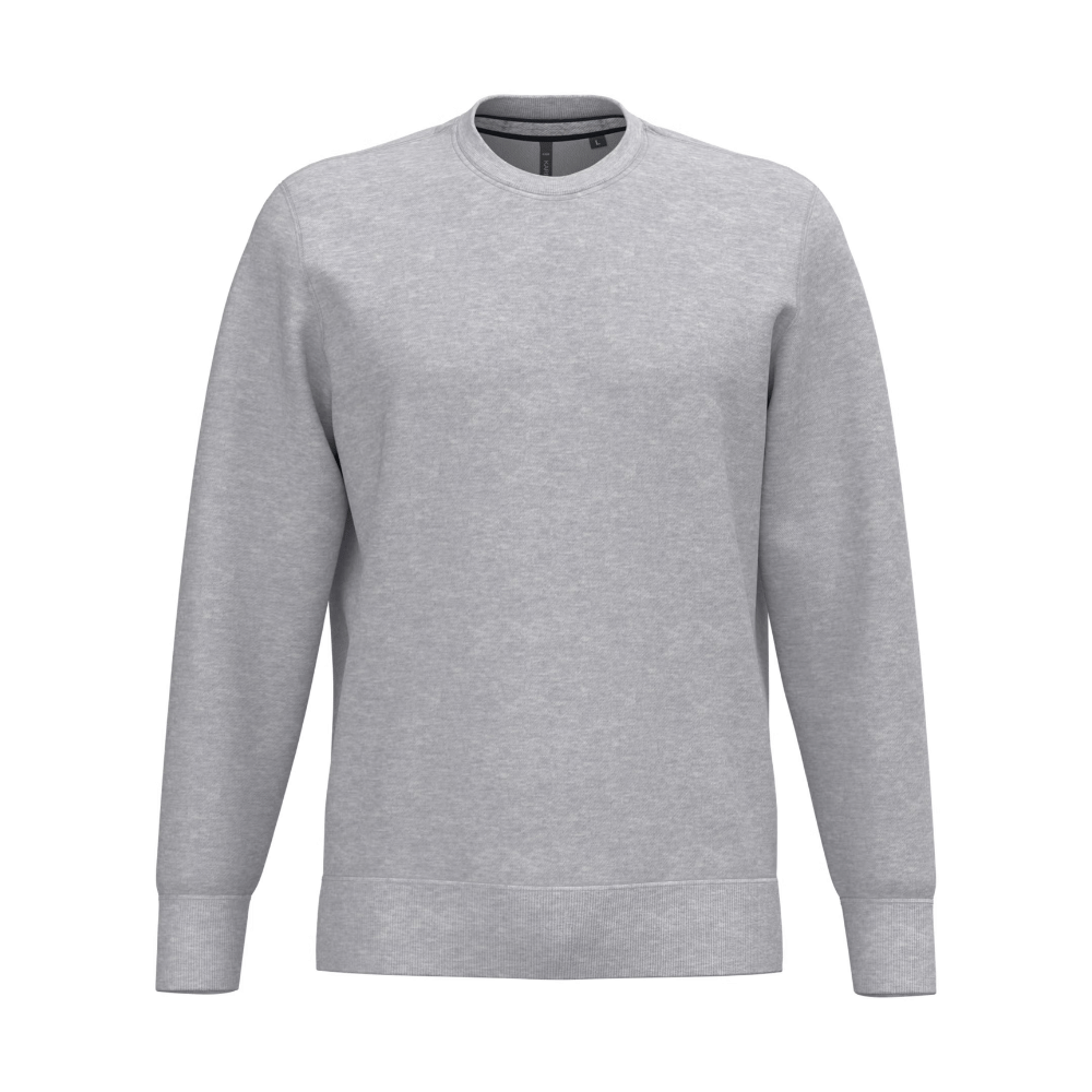 Sweat-shirt col rond homme Ash Heather – Kariban