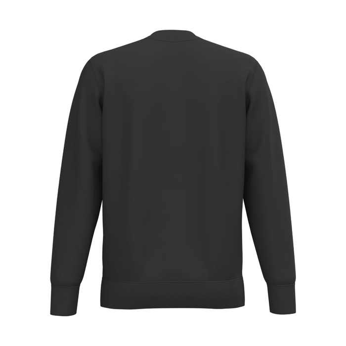 Vue de dos du Sweat-shirt col rond homme gris foncé – Kariban