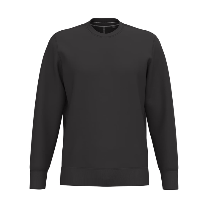 Sweat-shirt col rond homme gris foncé – Kariban