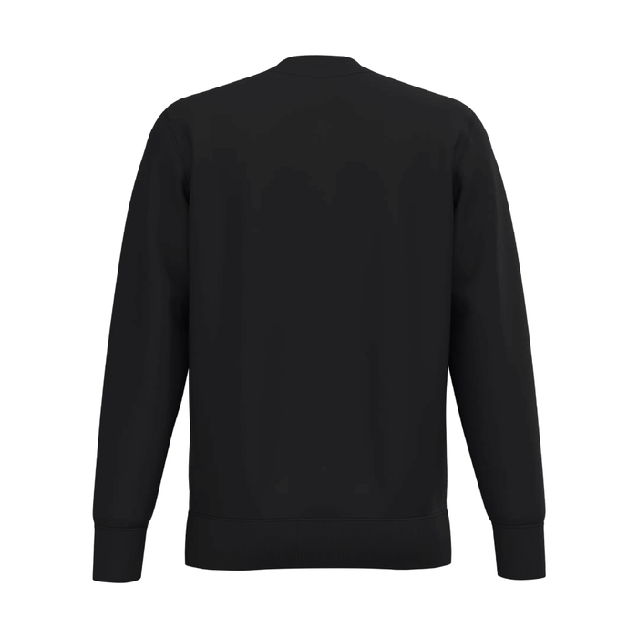 Vue de dos du Sweat-shirt col rond homme noir 300 g/m² – Kariban