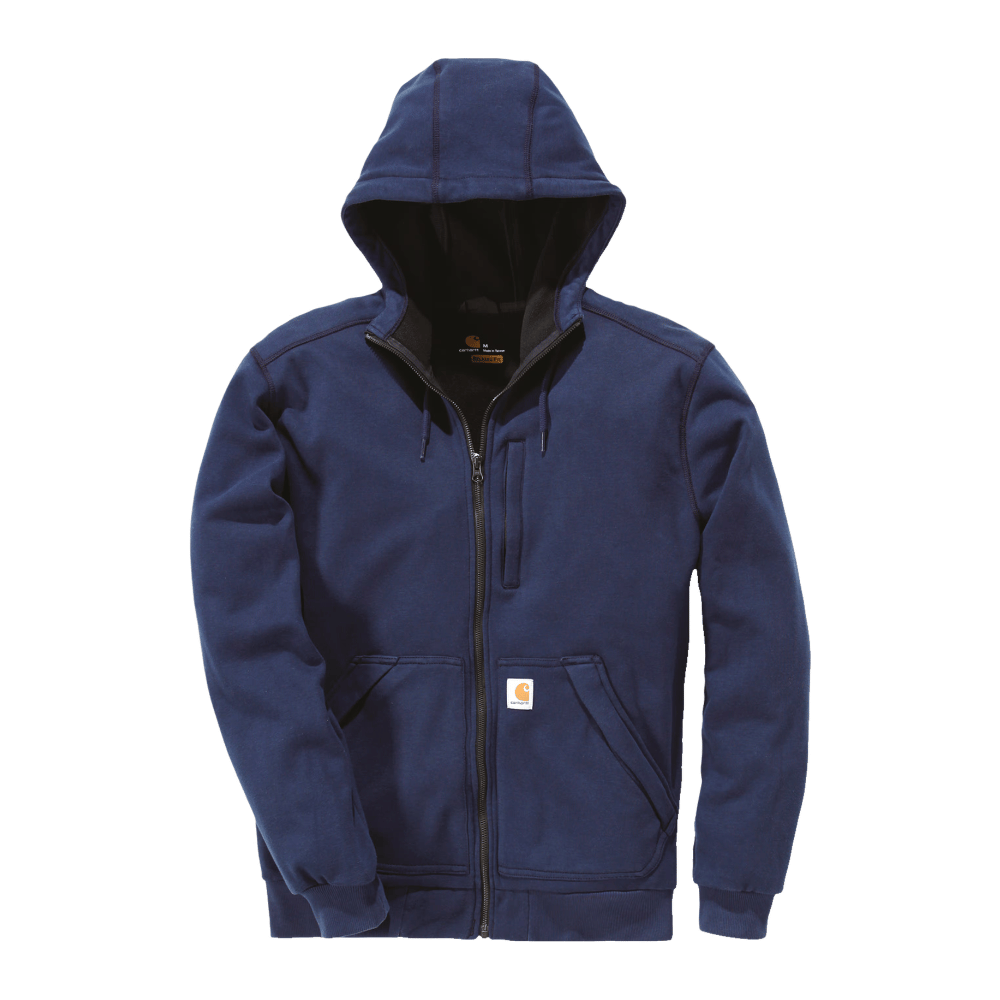 Sweat Carhartt Wind Fighter™ bleu marine zippé à capuche
