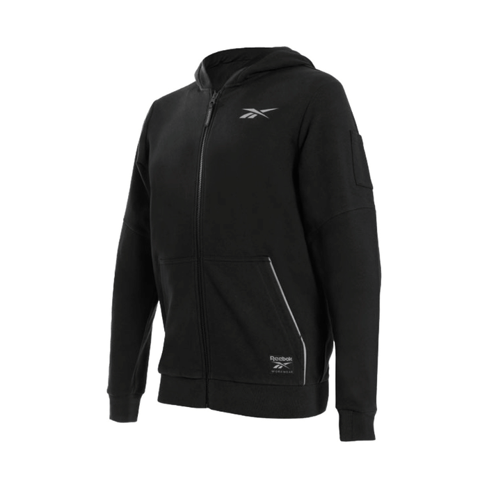 Sweat de travail zippé stretch noir – Reebok Workwear
