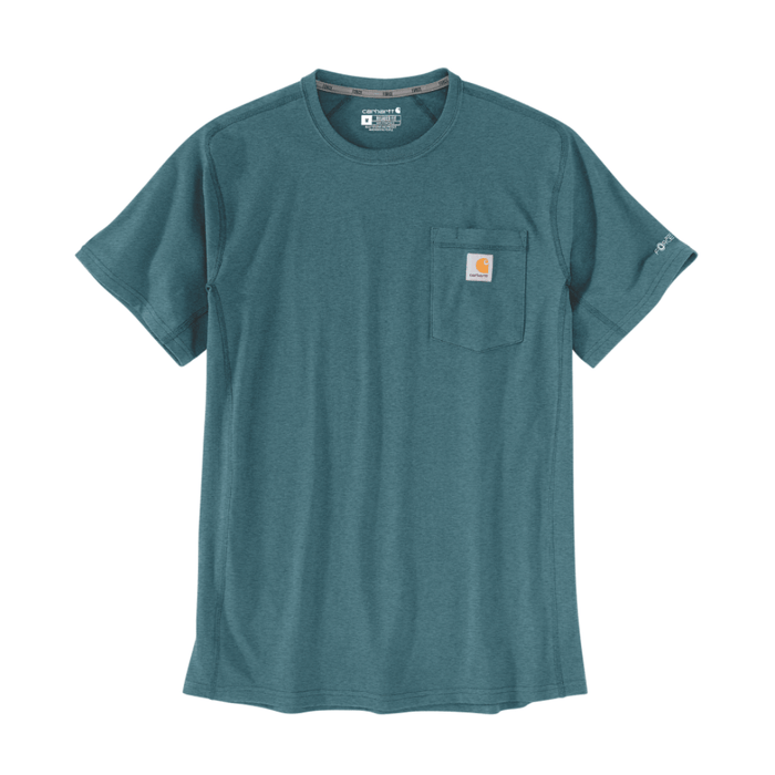T-shirt Carhartt Force FastDry bleu