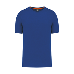 Vue de face du T-shirt de travail homme WK3020 Bleu royal