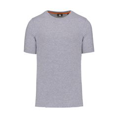 Vue de face du T-shirt de travail homme WK3020 Oxford Grey