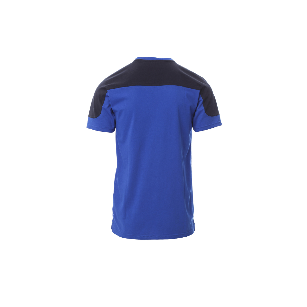 Vue de dos du t-shirt corporate bleu roi marine payper
