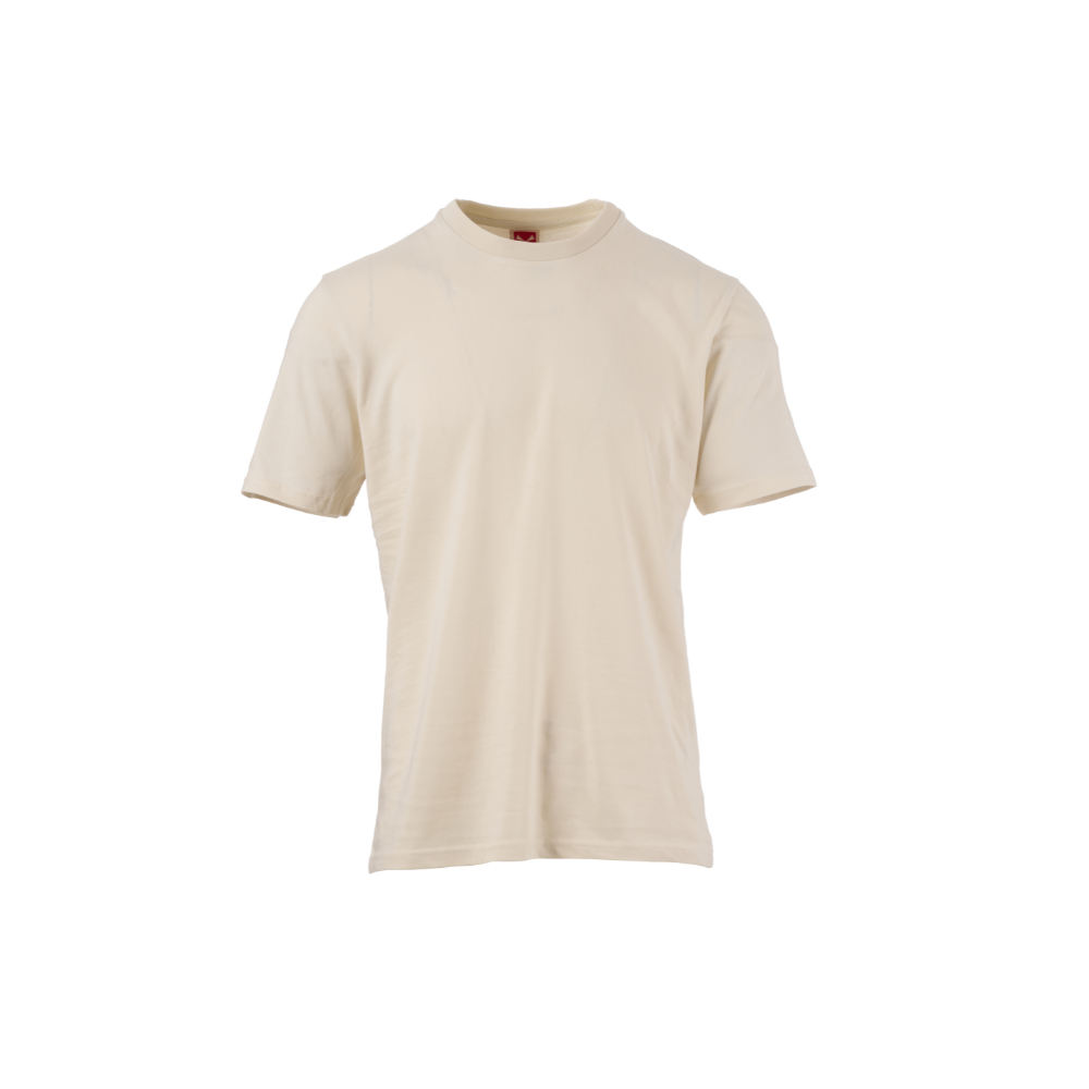 Vue de face du T-shirt Payper FLEXO Blanc Naturel
