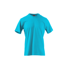 Vue de face du T-shirt Payper FLEXO Bleu Atoll
