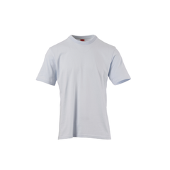 Vue de face du t-shirt flexo bleu ciel nuageux payper