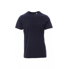 Vue de face du T-shirt Payper FREE manches courtes - Bleu Marine