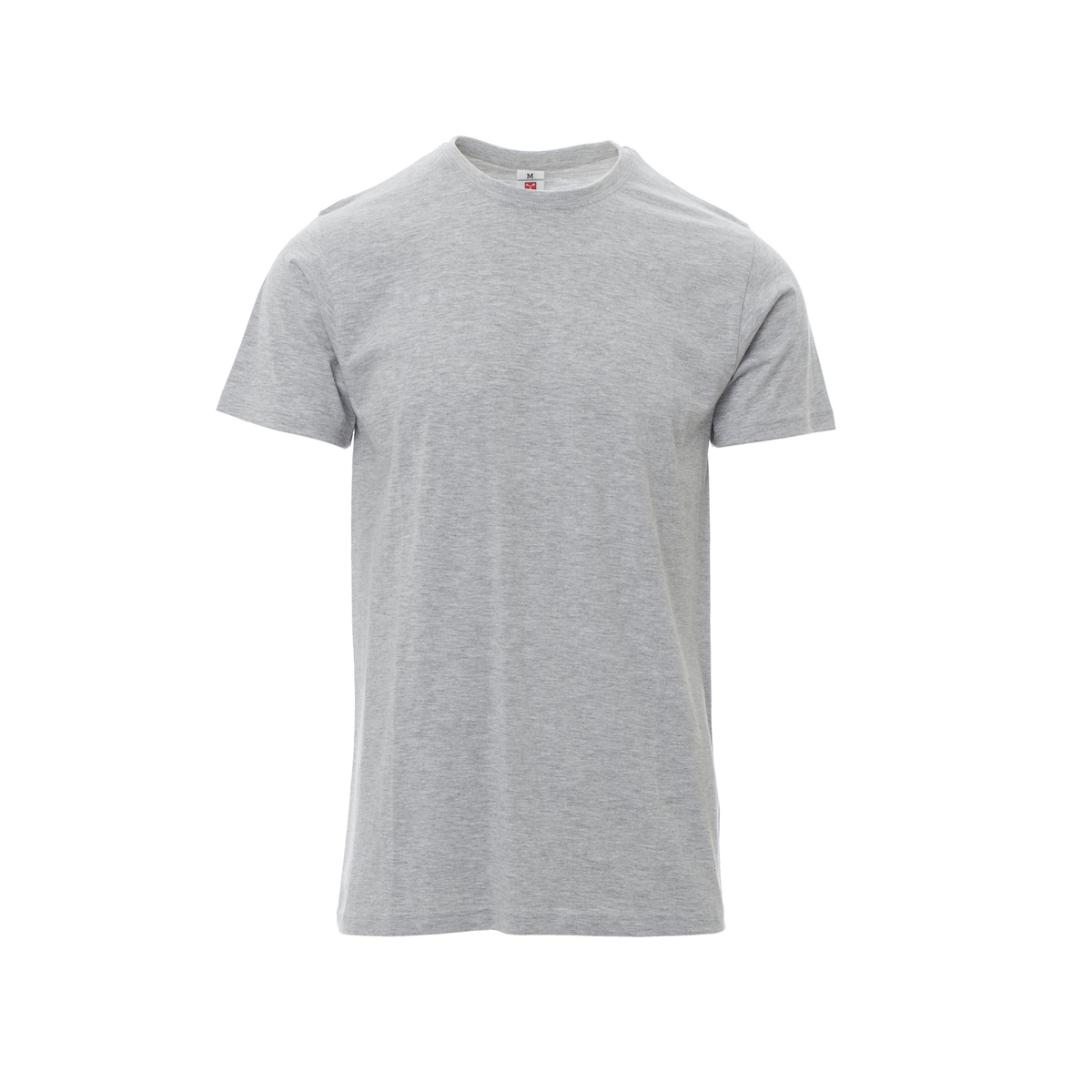 Vue de face du T-shirt Payper PRINT manches courtes - Gris