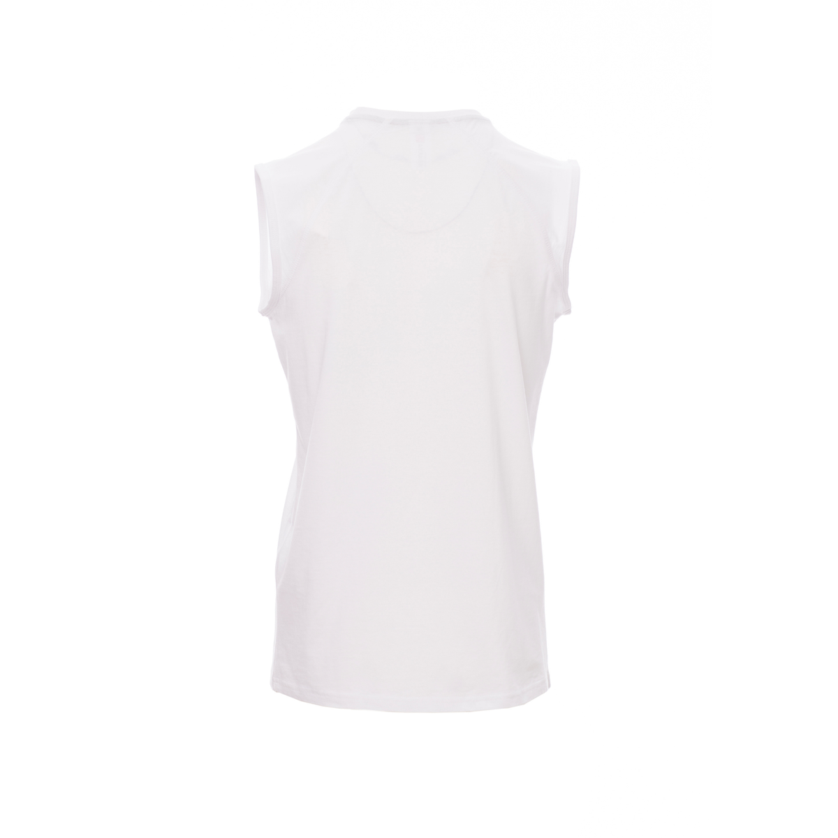 Vue de dos du T-shirt Payper SHORE manches courtes - Blanc