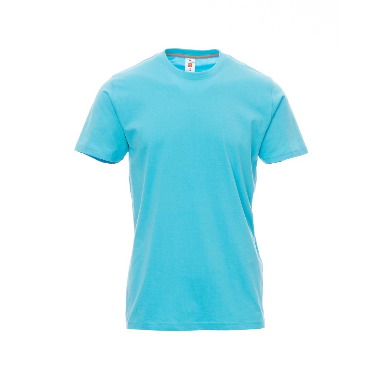 Vue de face du T-shirt Payper SUNRISE manches courtes - Bleu Atoll