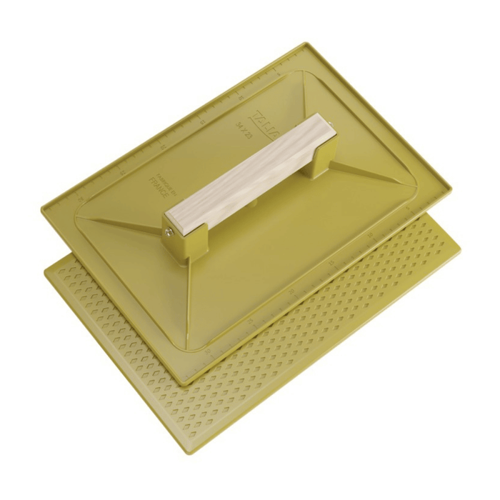 Taloche ABS jaune rectangulaire – TALIAPLAST