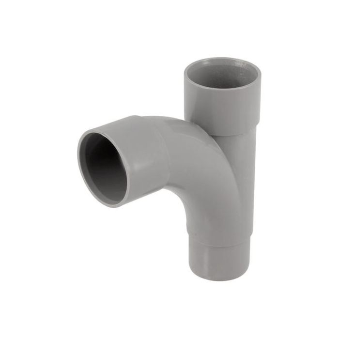 Té pied de biche PVC 87°30 MF GIRPI Ø32 et Ø40