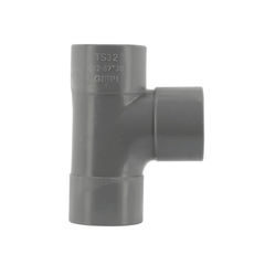 Té PVC évacuation FF 87°30 GIRPI Ø32 à Ø250 mm TS32FF