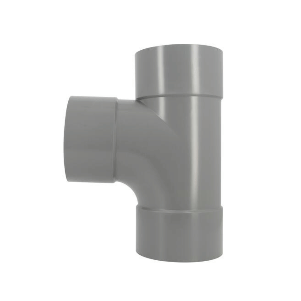 Té PVC évacuation FF 87°30 GIRPI Ø32 à Ø250 mm TS7FF