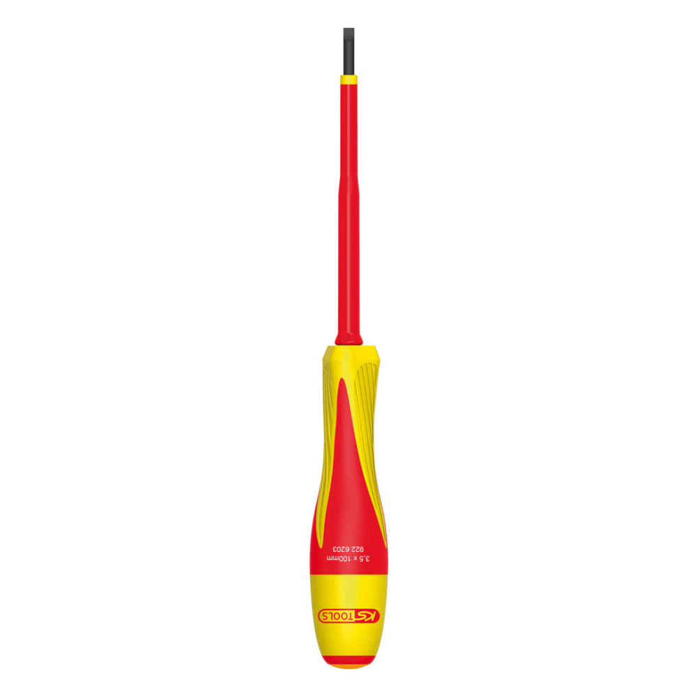 Tournevis fente bi-matière isolé 1000V PL3.5 de chez KS TOOLS