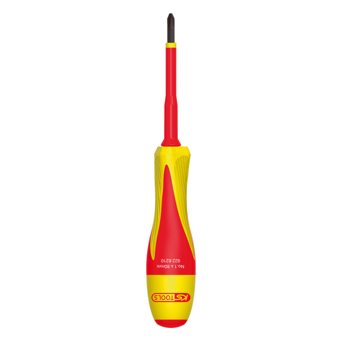 Tournevis PHILLIPS® bi-matière isolé 1000V - KS TOOLS