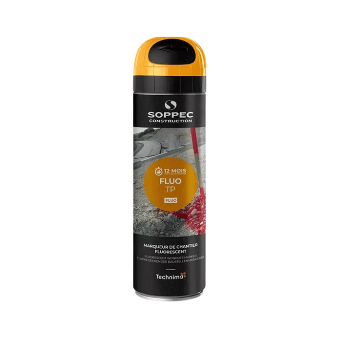 Traceur de chantier FLUO TP® 500 ml – SOPPEC