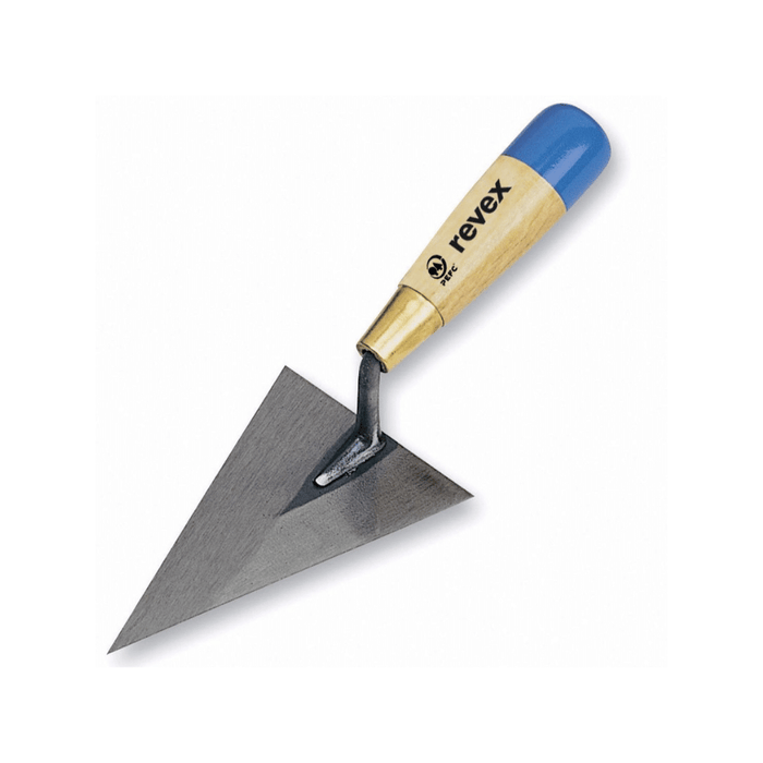 Truelle triangulaire Cazzuola manche bois – REVEX