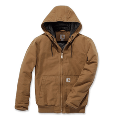 Veste Carhartt Washed Duck Active Jacket marron