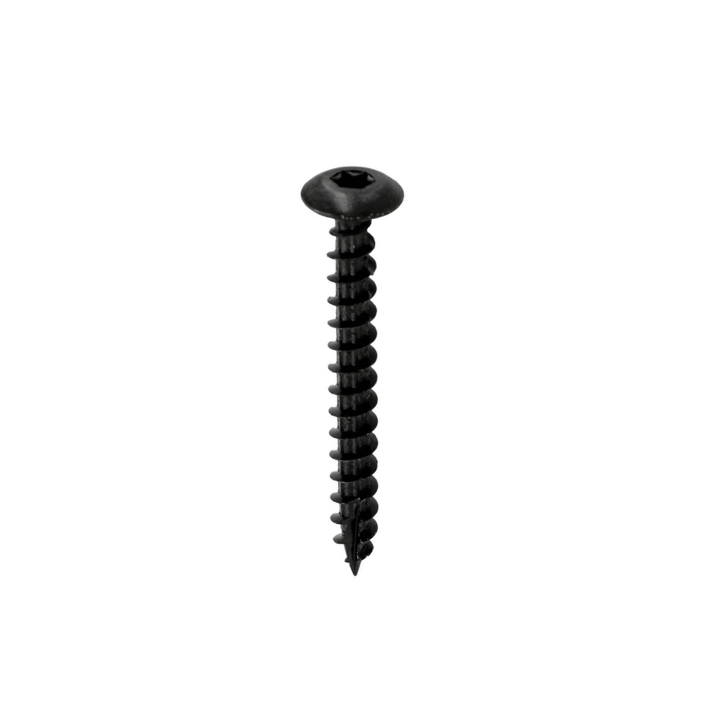 Vis de penture ROCKET Torx T30 acier zingué noir